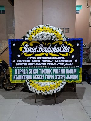 Bunga Papan Turut Berduka Cita 02