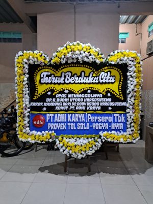 Bunga Papan Turut Berduka Cita 05