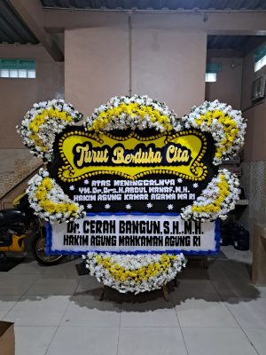 Bunga Papan Turut Berduka Cita 06