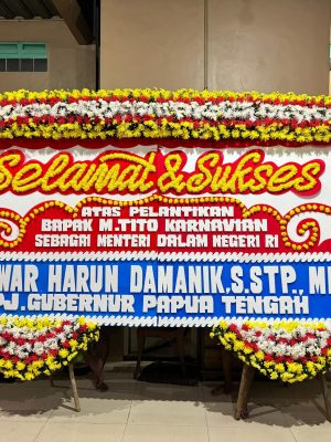 Bunga Papan Besar Ukuran 150 x 400 Cm - 04