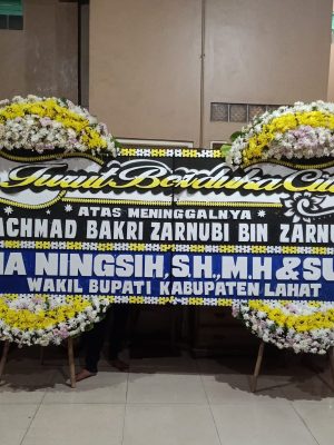 Bunga Papan Besar Ukuran 150 x 400 Cm - 01