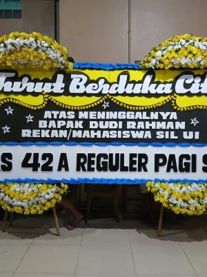 Bunga Papan Besar Ukuran 150 x 400 Cm - 02
